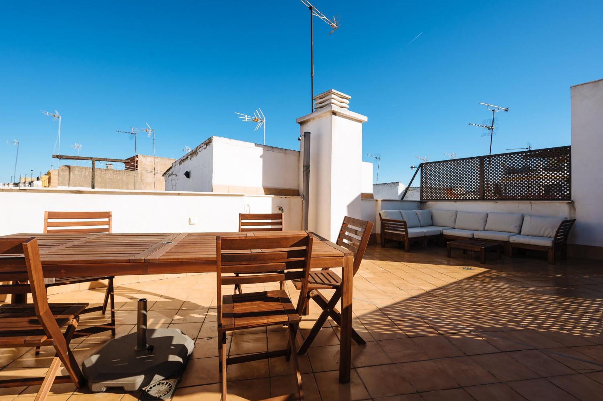 Atico San Esteban Sevilla Eksteriør bilde