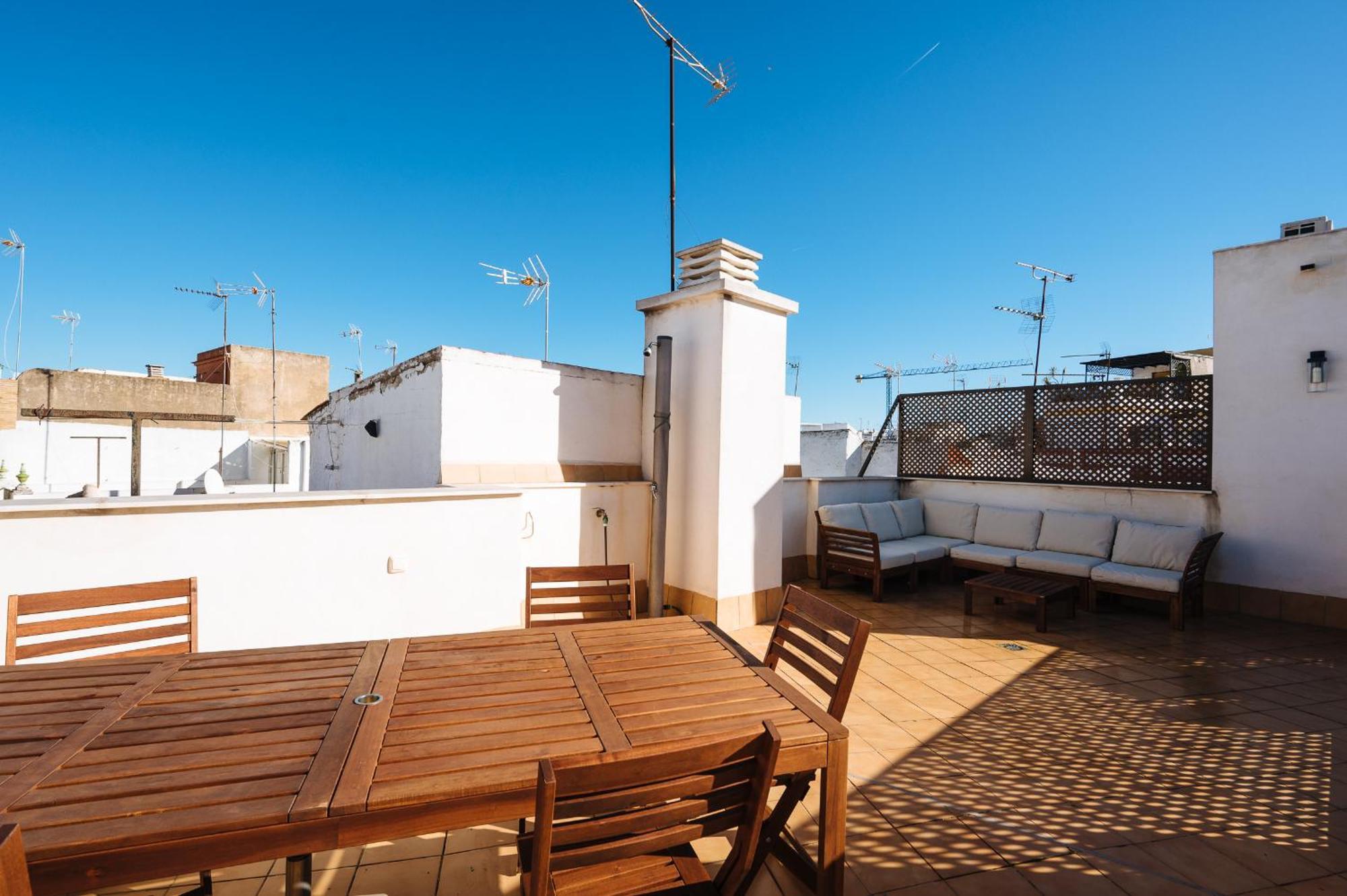 Atico San Esteban Sevilla Eksteriør bilde